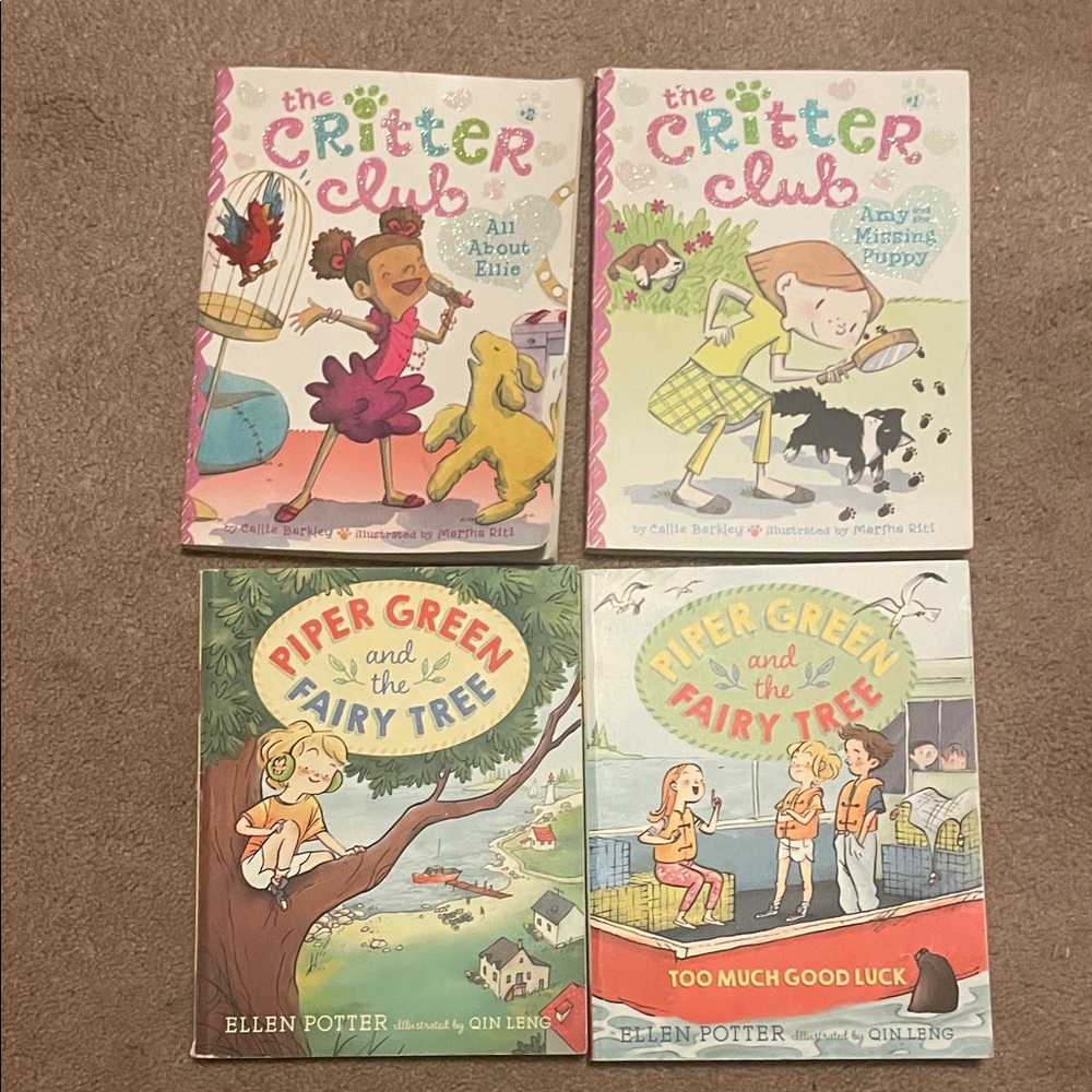 The Critter Club and Piper Green Book Set